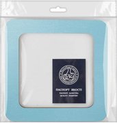 Magnetic Frame Solid Aqua - 7.5 x 7.5 - Fits Mill Hill Kits, different perspective #3. Select this picture to zoom in