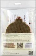 Nutcracker Christmas Ornament - Cross Stitch Kit, different perspective #3. Select this picture to zoom in