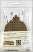Clara Christmas Ornament - Cross Stitch Kit, different perspective #3. Select this picture to zoom in