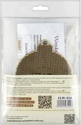 Ded Moroz Christmas Ornament - Cross Stitch Kit, different perspective #3. Select this picture to zoom in