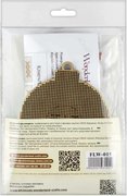 Snegurochka Christmas Ornament - Cross Stitch Kit, different perspective #3. Select this picture to zoom in