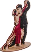 Tango Dancers - Cross Stitch Kit, different perspective #1. Select this picture to zoom in