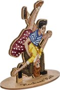 Rock and Roll Dancers - Cross Stitch Kit, different perspective #1. Select this picture to zoom in