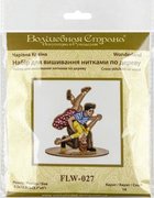 Rock and Roll Dancers - Cross Stitch Kit, different perspective #2. Select this picture to zoom in