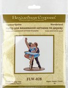 Ballet Dancers - Cross Stitch Kit, different perspective #2. Select this picture to zoom in