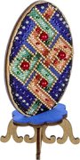 Easter Egg - 040 - Cross Stitch Kit, different perspective #1. Select this picture to zoom in