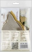 Free Bird - Periwinkle - Cross Stitch Kit, different perspective #3. Select this picture to zoom in