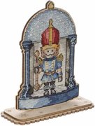 Snow Globe - Sky Edition - Chirstmas Cross Stitch Kit, different perspective #1. Select this picture to zoom in