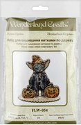 Halloween Beagle - Cross Stitch Kit, different perspective #2. Select this picture to zoom in