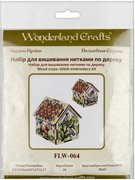 Summer House 3D - Cross Stitch Kit, different perspective #2. Select this picture to zoom in