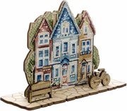 Way Home - Cross Stitch Kit, different perspective #1. Select this picture to zoom in