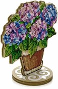 Hydrangea - Cross Stitch Kit, different perspective #1. Select this picture to zoom in