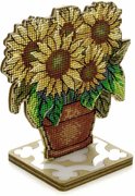 Sunflower - Cross Stitch Kit, different perspective #1. Select this picture to zoom in