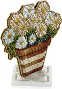 Daisies - Cross Stitch Kit, different perspective #1. Select this picture to zoom in