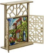 Mediterranean Morning - Cross Stitch Kit, different perspective #1. Select this picture to zoom in