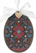 Easter Egg - 088 - Cross Stitch Kit, different perspective #1. Select this picture to zoom in