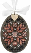 Easter Egg - 090 - Cross Stitch Kit, different perspective #1. Select this picture to zoom in
