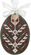 Easter Egg - 093 - Cross Stitch Kit, different perspective #1. Select this picture to zoom in