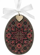 Easter Egg - 094 - Cross Stitch Kit, different perspective #1. Select this picture to zoom in