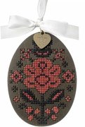 Easter Egg - 097 - Cross Stitch Kit, different perspective #1. Select this picture to zoom in