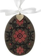 Easter Egg - 099 - Cross Stitch Kit, different perspective #1. Select this picture to zoom in