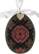 Easter Egg - 100 - Cross Stitch Kit, different perspective #1. Select this picture to zoom in