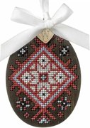 Easter Egg - 102 - Cross Stitch Kit, different perspective #1. Select this picture to zoom in
