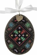 Easter Egg - 103 - Cross Stitch Kit, different perspective #1. Select this picture to zoom in