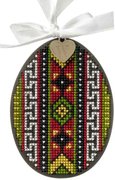 Easter Egg - 105 - Cross Stitch Kit, different perspective #1. Select this picture to zoom in