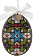 Easter Egg - 107 - Cross Stitch Kit, different perspective #1. Select this picture to zoom in