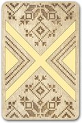 Geometric - Magnetic Rectangular Needle Case , different perspective #2. Select this picture to zoom in
