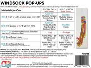 Windsock Pop Up Kit - Quilt Pattern