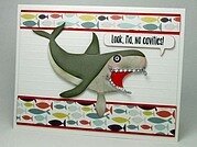 Happy Shark - Frantic Stamper Craft Die