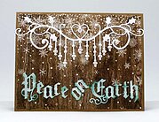 Christmas Border Flourish - Frantic Stamper Die