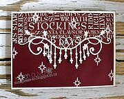 Christmas Border Flourish - Frantic Stamper Die