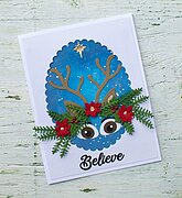 Reindeer Features - Christmas Frantic Stamper Craft Die