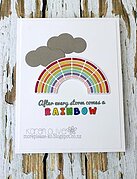 Stained Glass Rainbow - Frantic Stamper Craft Die