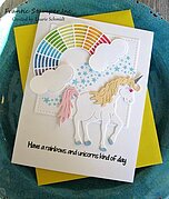 Stained Glass Rainbow - Frantic Stamper Craft Die