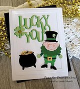 Happy Leprechaun - St Patricks Day Craft Die