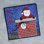 Santa and Chimney - Christmas Craft Die