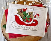 Santa's Sleigh - Christmas Craft Die