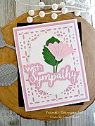 Tile Pattern Card Panel - Frantic Stamper Precision Die
