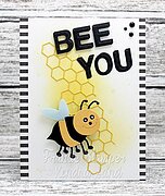 Cute Bee - Frantic Stamper Precision Die