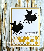 Cute Bee - Frantic Stamper Precision Die
