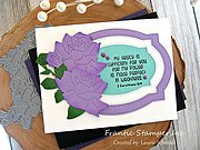 Rose Bush - Frantic Stamper Precision Die