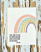 Happy Stitch Rainbow - Craft Die