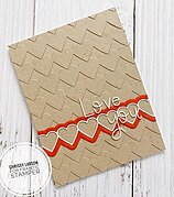 Heart Border - Slimline Craft Die