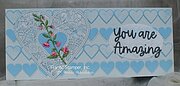 Heart Border - Slimline Craft Die