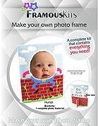 Humpty Dumpty Photo Frame - Framous Plastic Canvas Kit