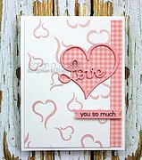 Love Sentiments - Frantic Stamper Clear Stamp Set